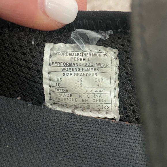 Merrell Encore MJ Mary Jane Outdoor Sneakers Shoes Slides Slip on Black 10 - Picture 7 of 8